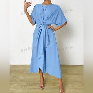 SHEIN blue dress